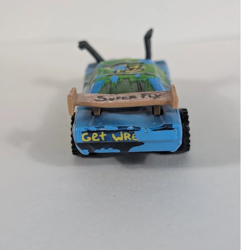 Disney Pixar Cars Superfly Thunder Hollow Derby Diecast Blue 72 Mattel